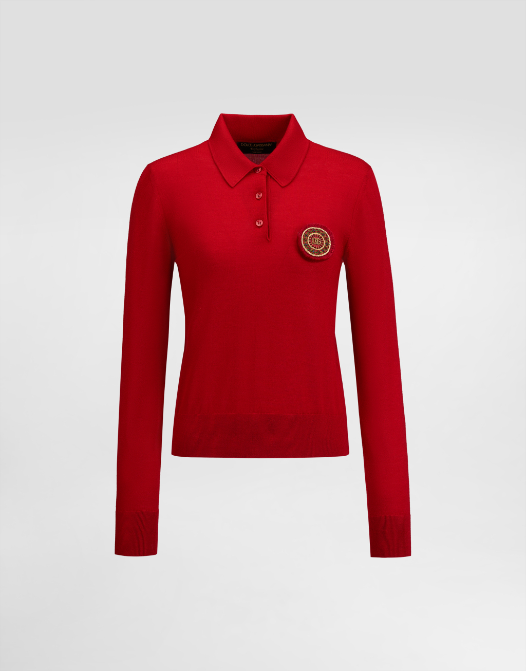 柔滑针织Polo衫1