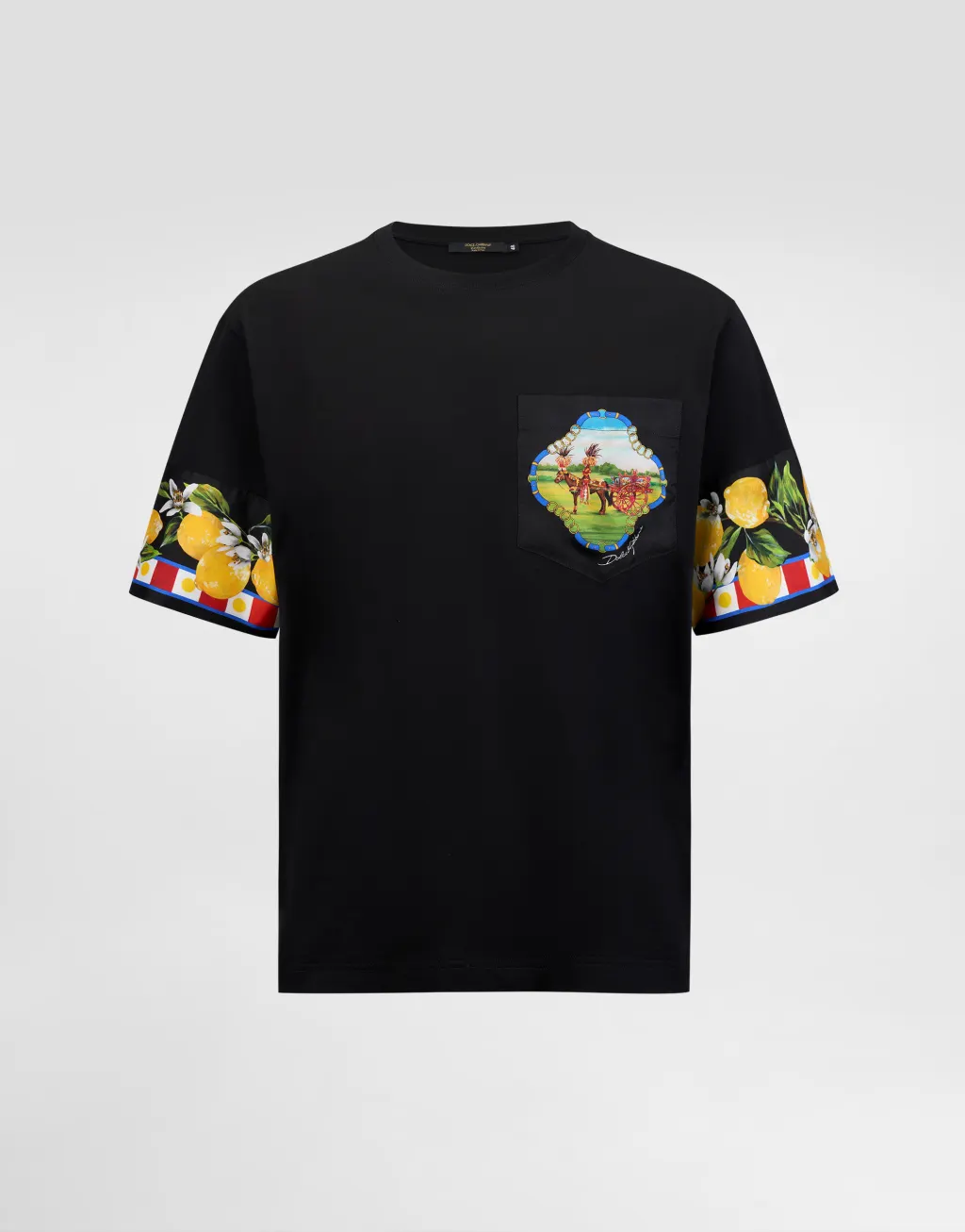 印花平纹针织 T 恤衫