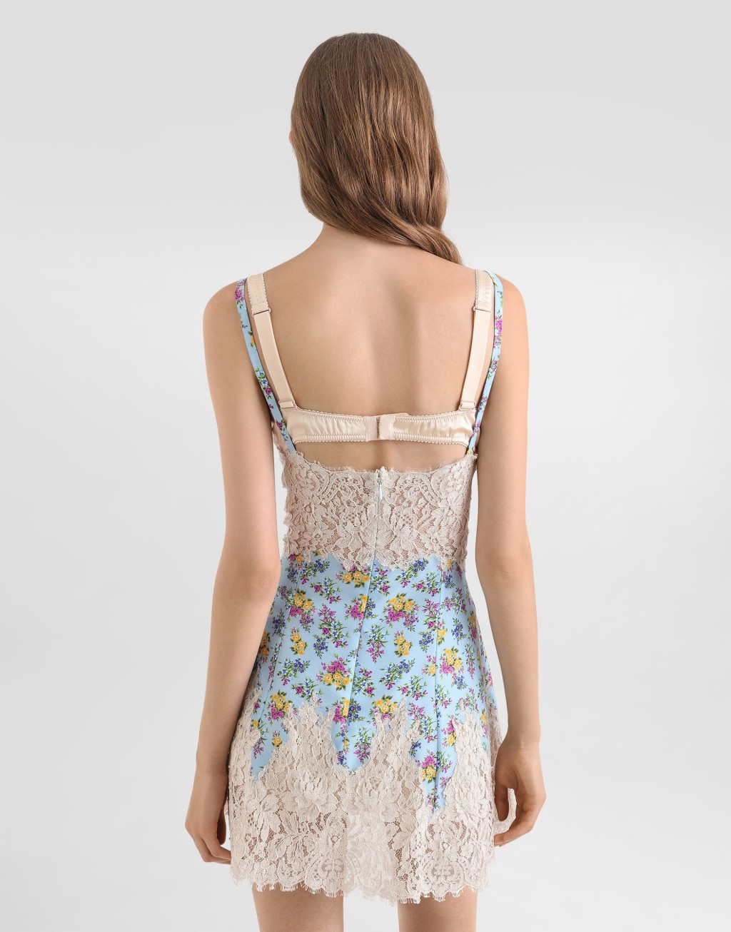 小碎花印花哈博泰真丝连衣裙5