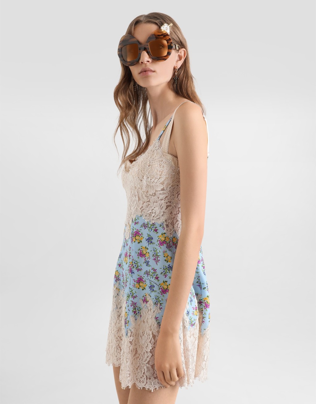 小碎花印花哈博泰真丝连衣裙4