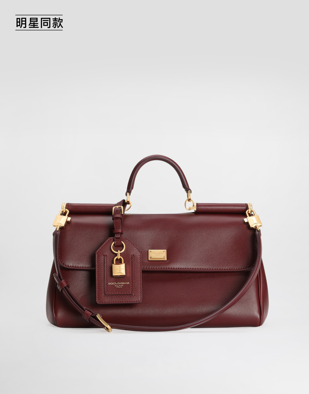 明星同款My Sicily 中号法棍款手袋2