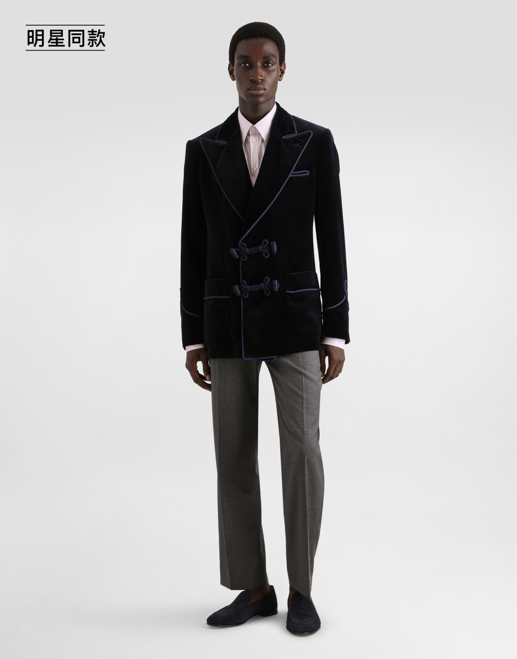 明星同款羊毛帆布长裤2