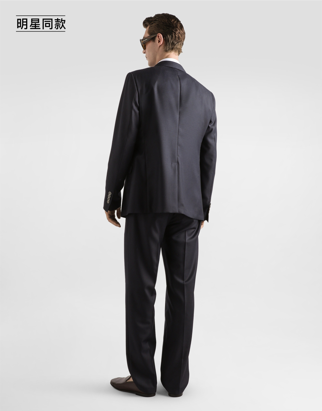 明星同款鸟眼纹羊毛 Taormina 双排扣夹克3