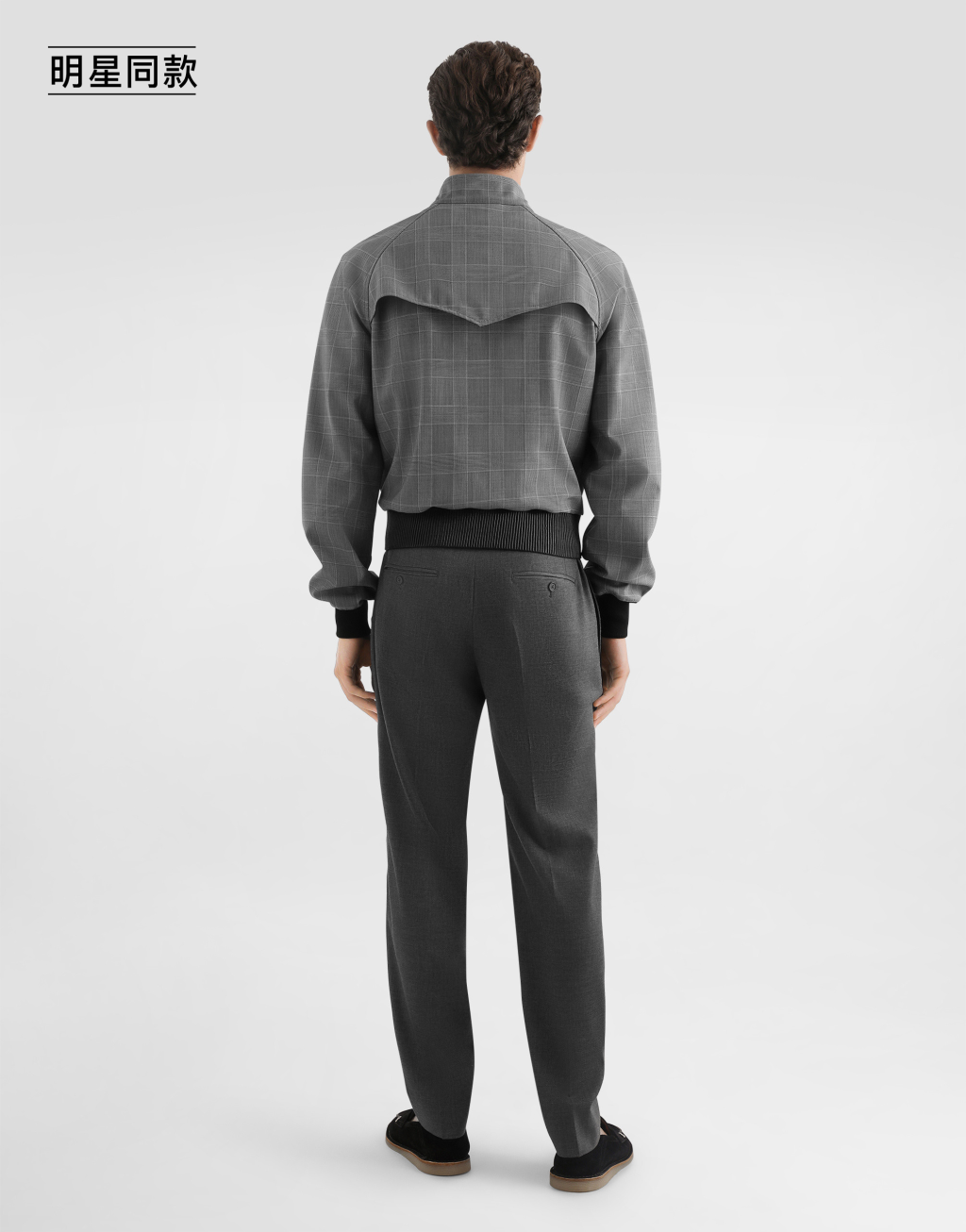 明星同款无衬里休闲夹克3