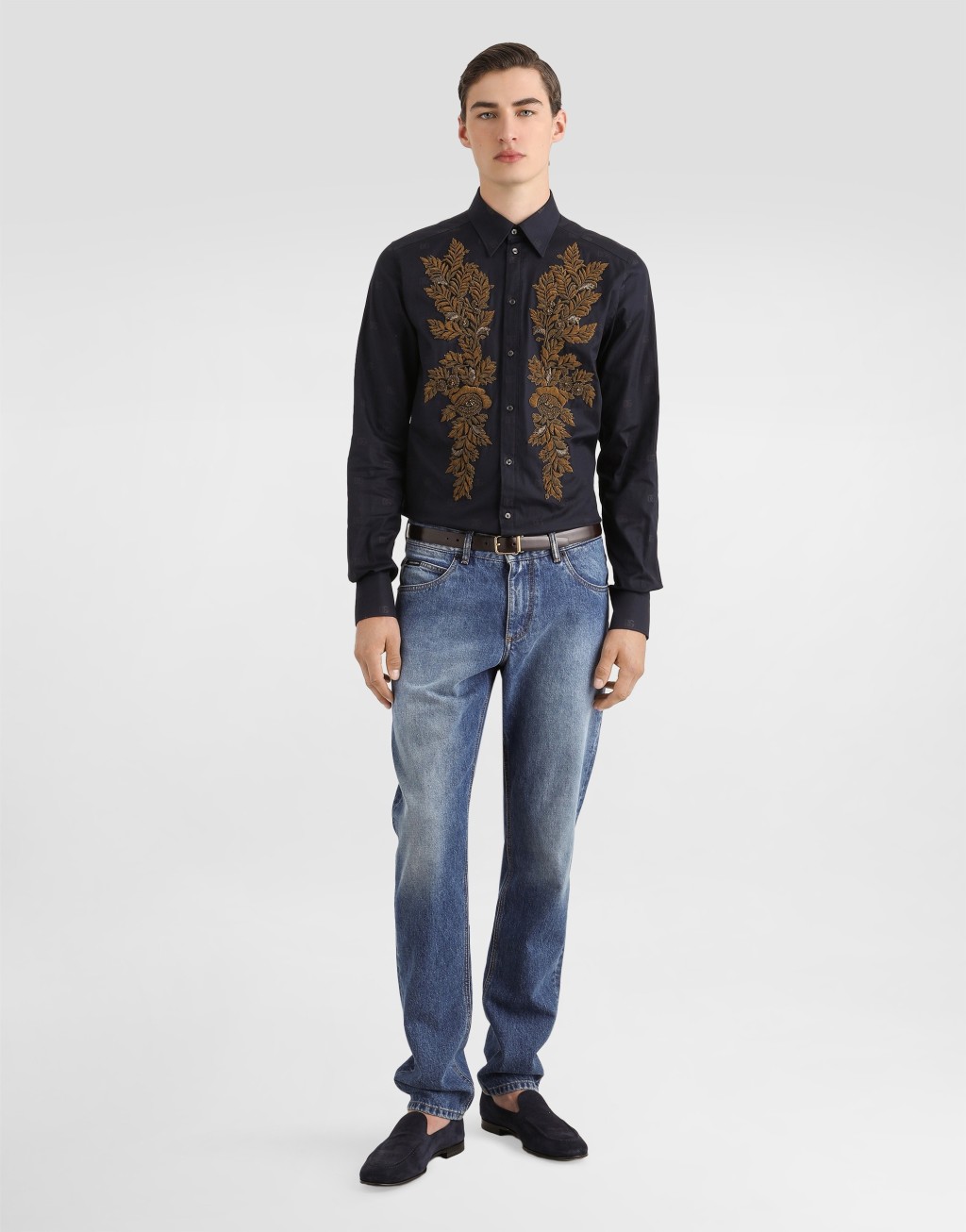 徽标印花府绸 Martini 衬衫2