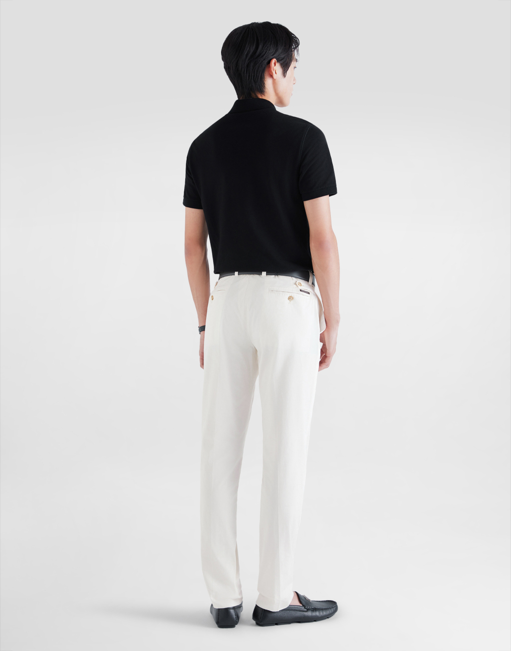 标牌棉质珠地 Polo 衫3