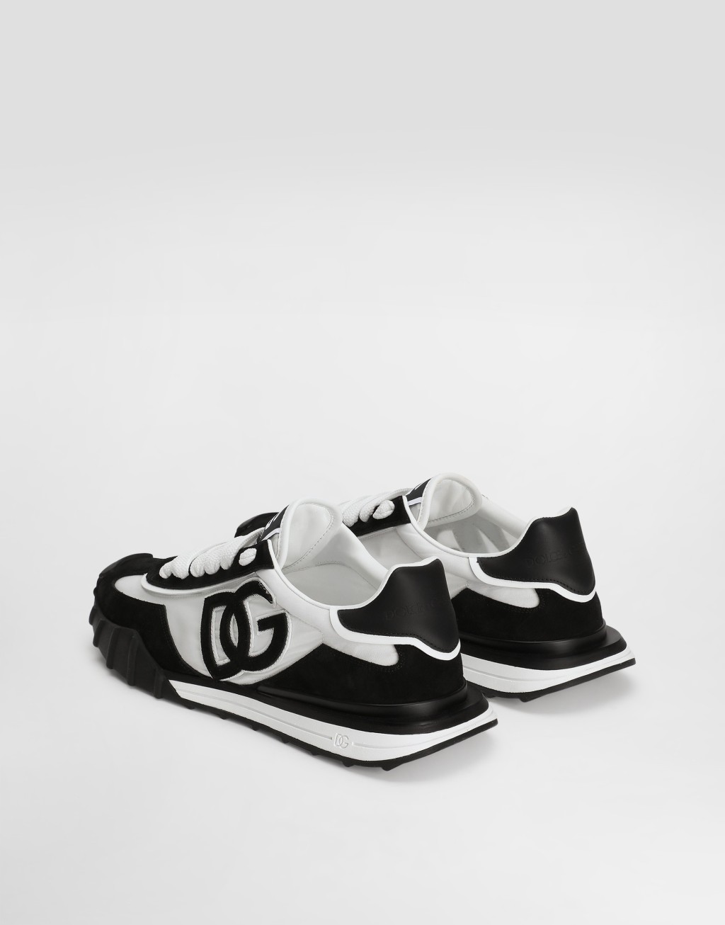 DG Athletic 织物与牛皮革运动鞋3