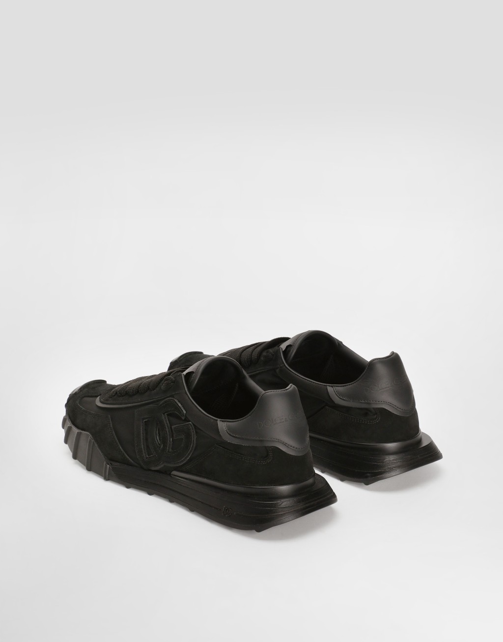 DG Athletic 织物与牛皮革运动鞋3