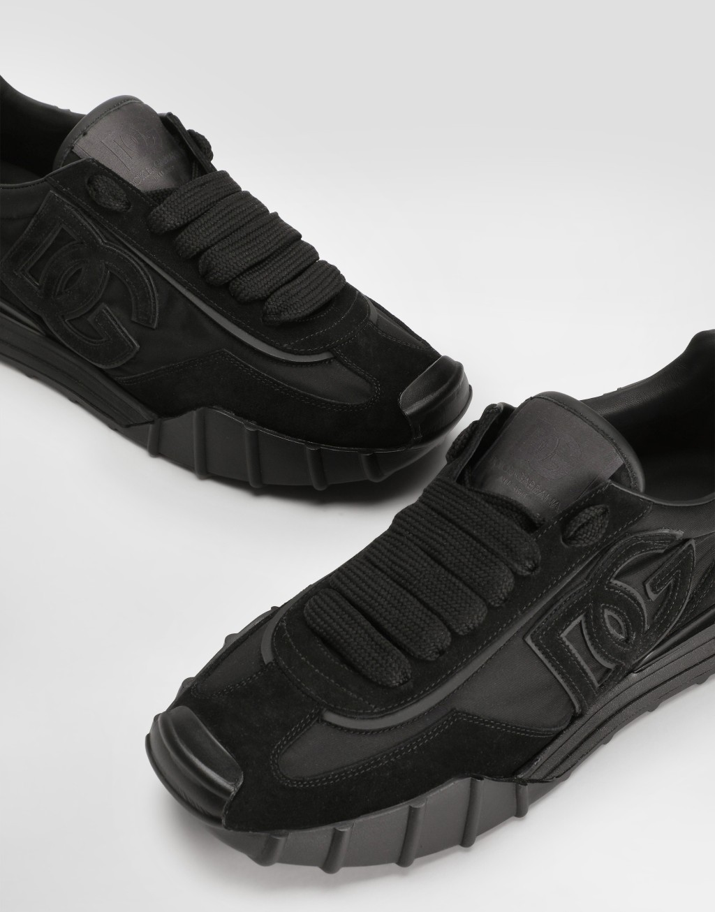DG Athletic 织物与牛皮革运动鞋4