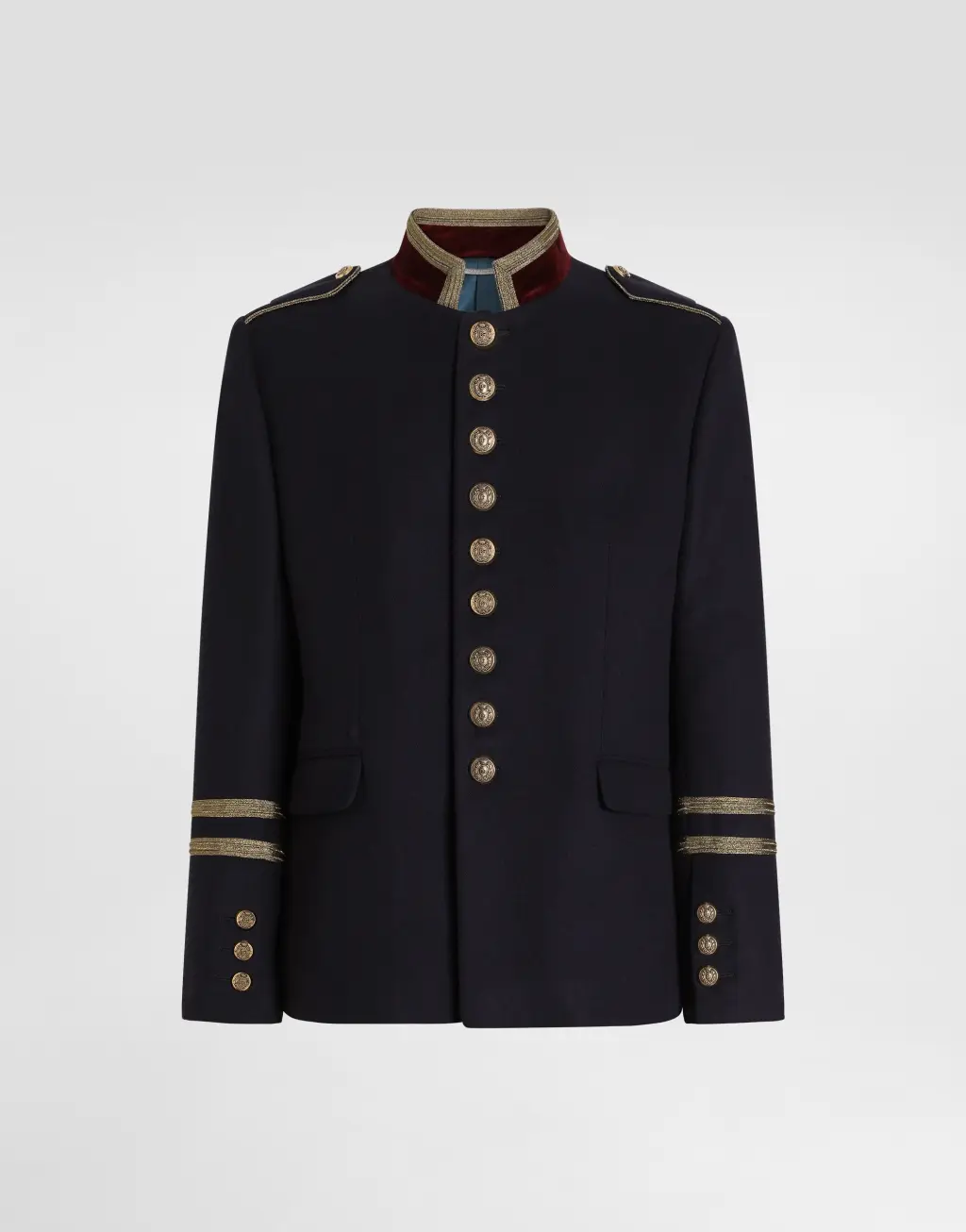 羊毛长礼服大衣