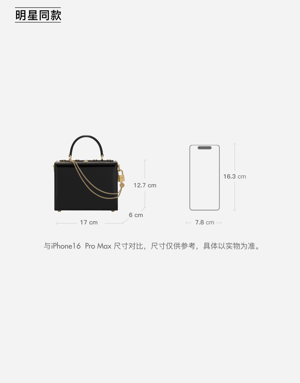 明星同款 Dolce Box 手袋6