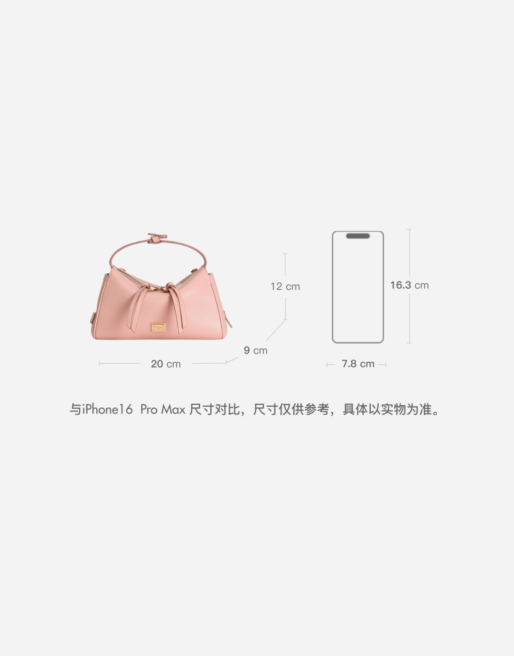 Vittoria 迷你牛皮手提包8