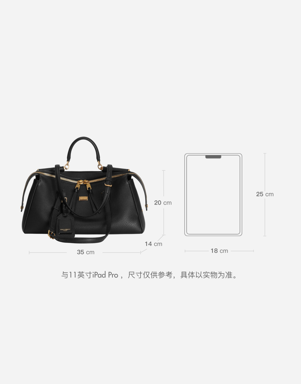Vittoria 中号牛皮革手提包8
