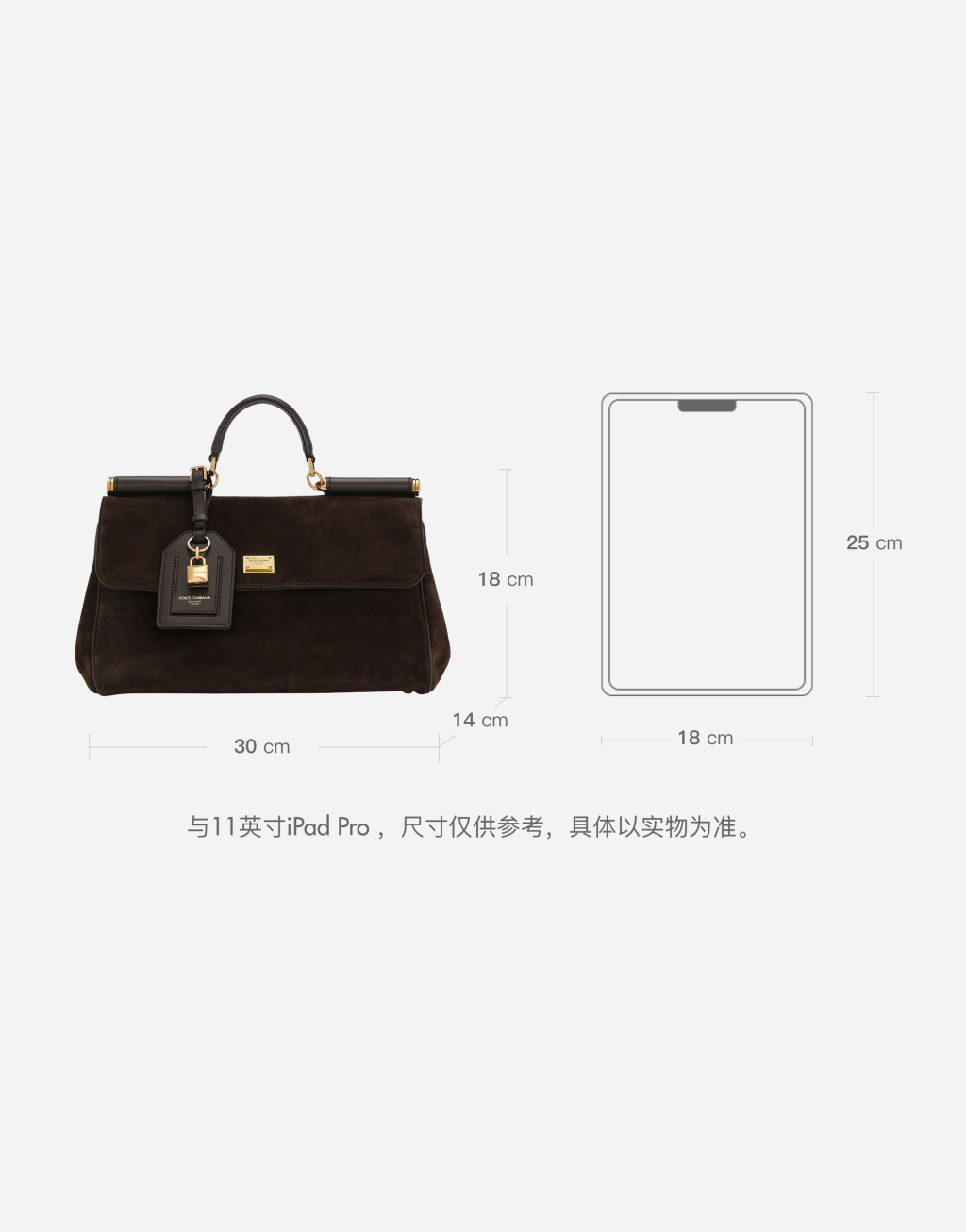 My Sicily 中号硬粒面皮革手提包8