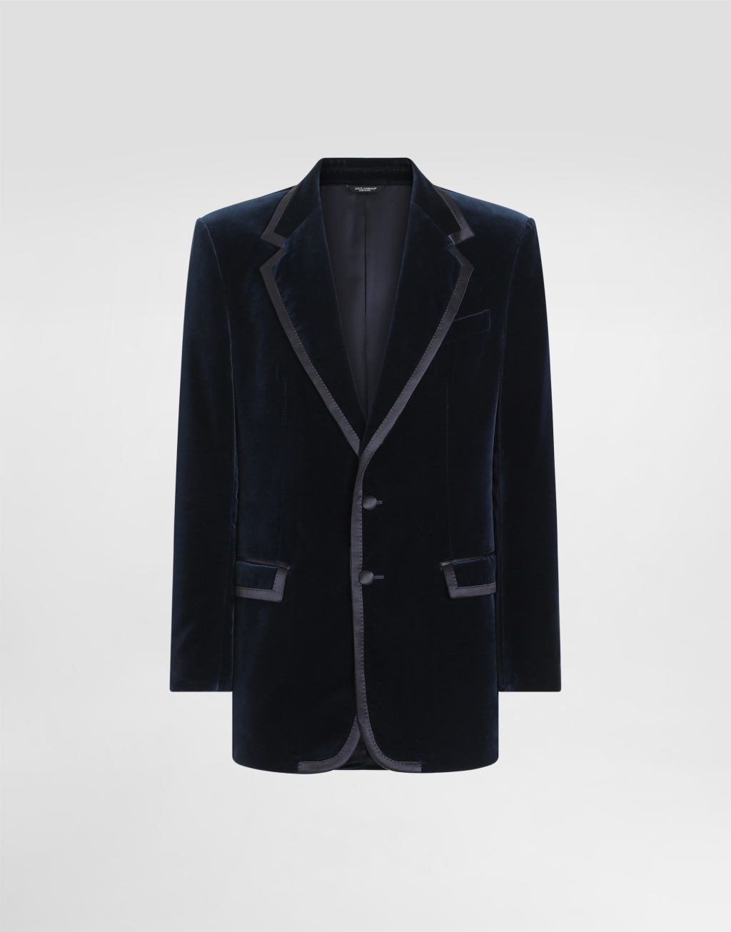 Sicilia 天鹅绒单排扣礼服西装外套1