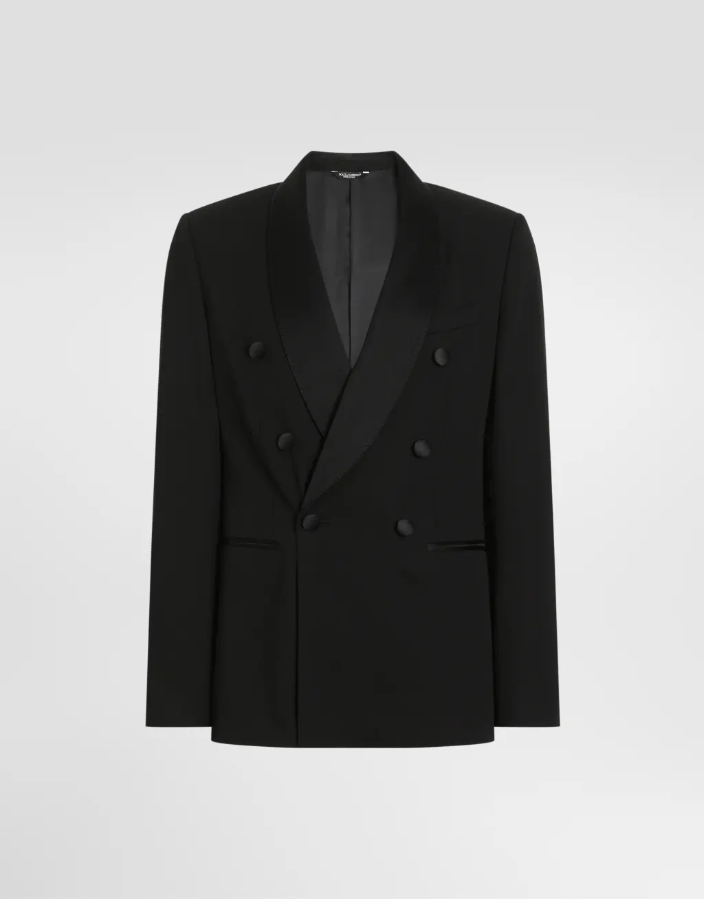 双排扣晚礼服款科技华达呢西装外套