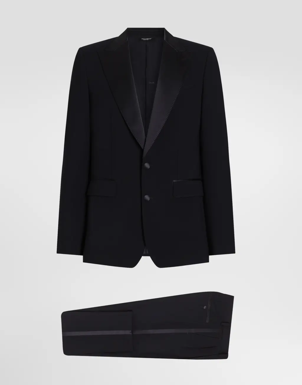 Sicilia Light 单排扣羊毛塔士多礼服西装