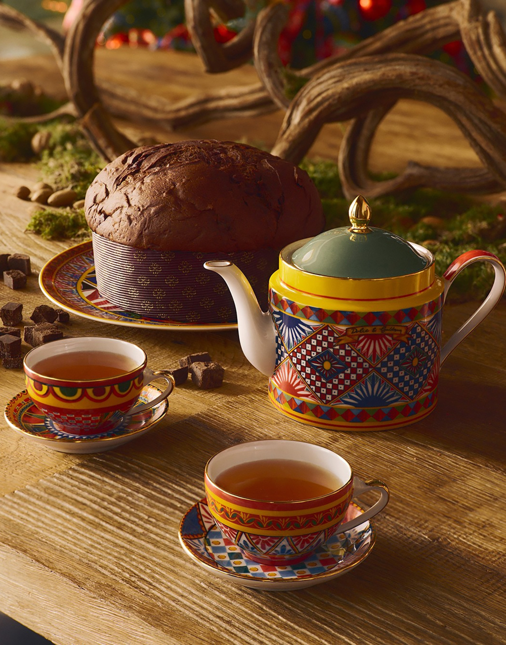 瓷器茶杯与茶碟套组7