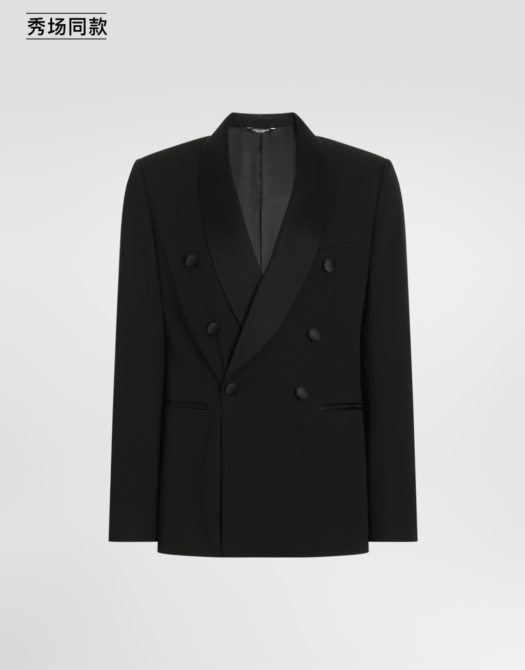 双排扣晚礼服款科技华达呢西装外套1