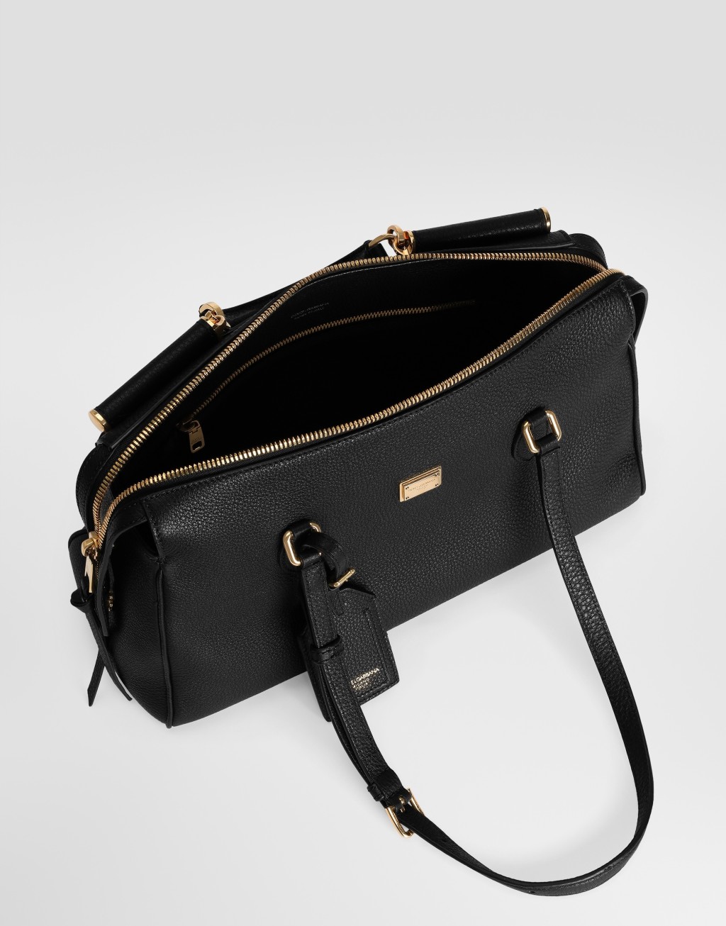 Vittoria 中号牛皮革手提包8